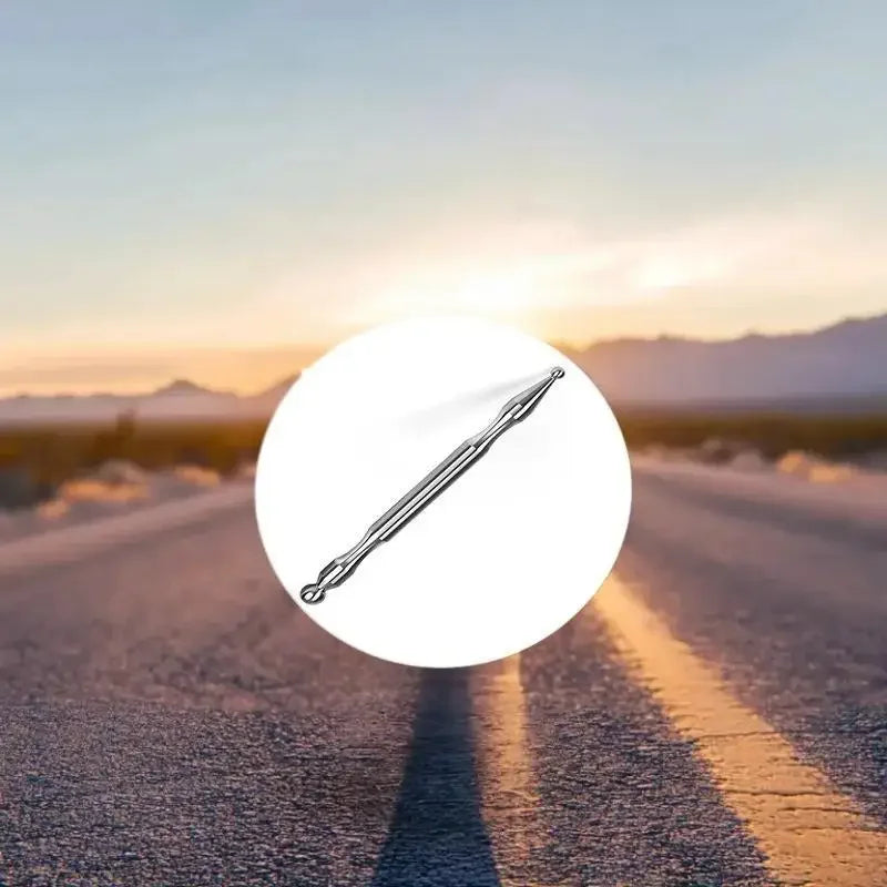 Acupressure Reflexology Massage Pen – Stainless Steel & Brass
