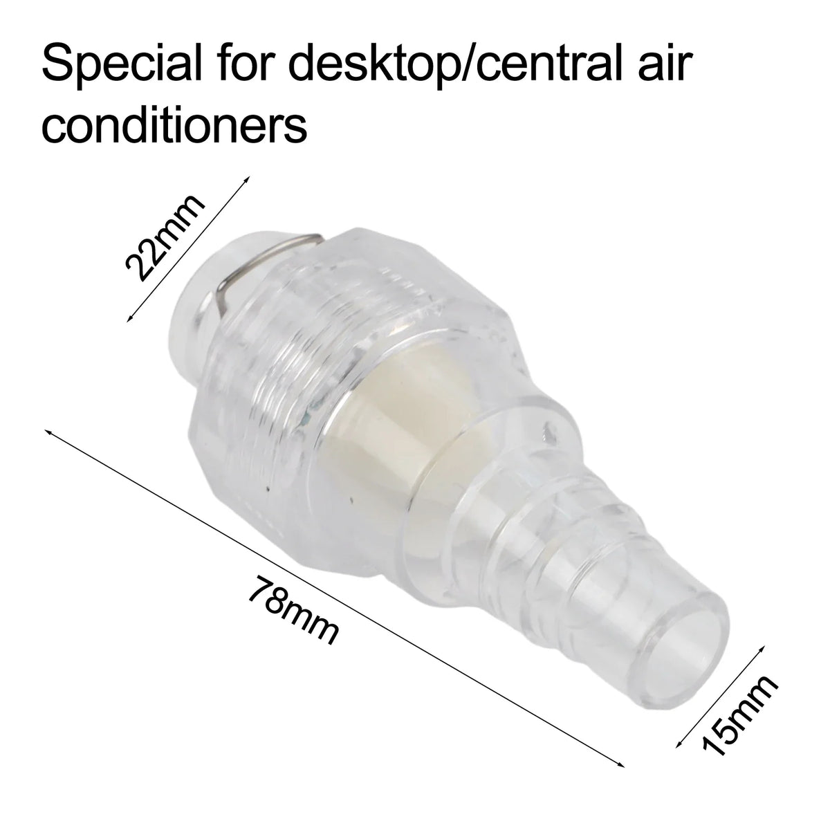 AC Condensate Drain Check Valve – One-Way Non-Return | LEENKEA