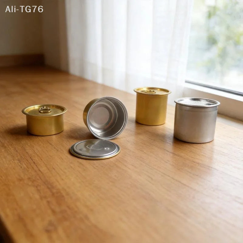 Sardine Can Shaped Tin Box | Mini Metal Storage Container