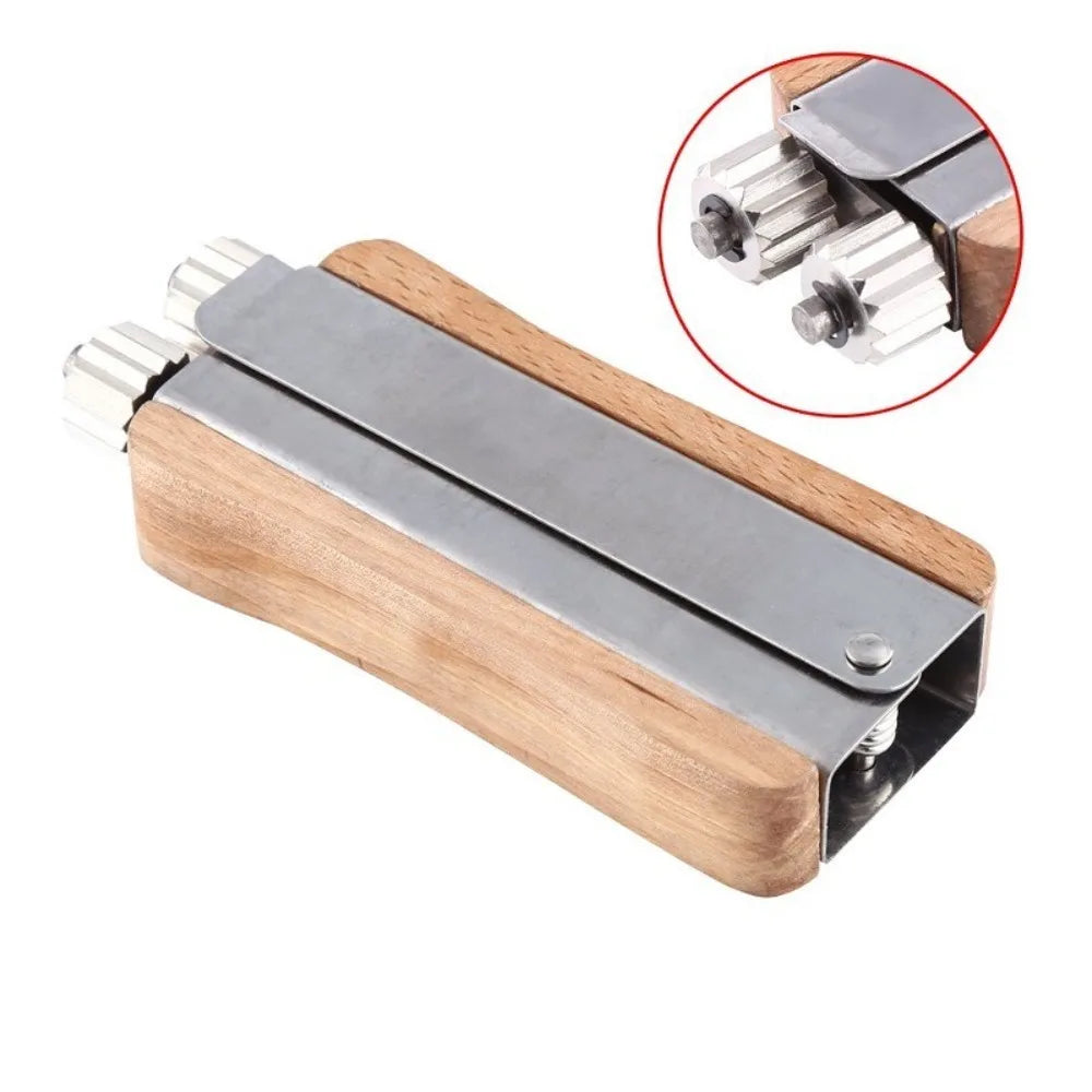 Beekeeping Wire Tensioner – Stainless Steel & Wooden Handle
