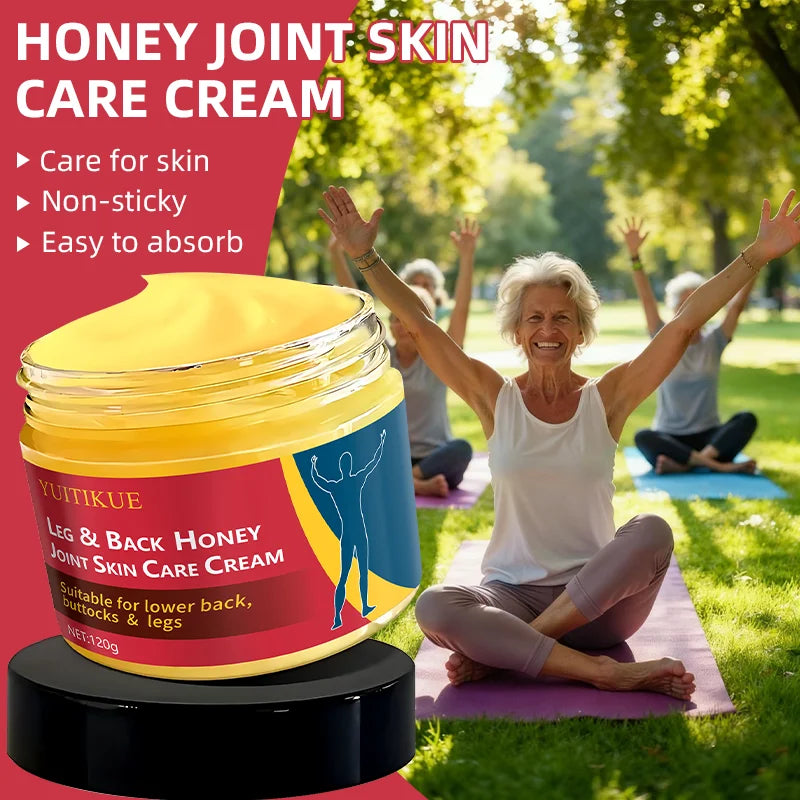 YUITIKUE Honey Massage Cream 120g – Leg & Back Body Care