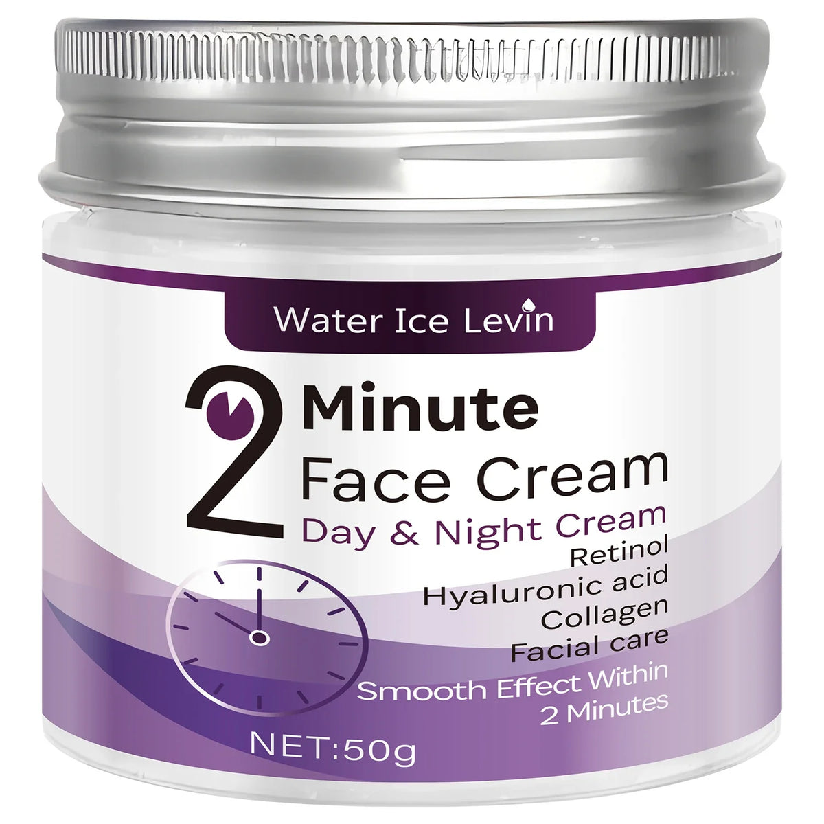 Water Ice Levin Face Cream – Retinol, Hyaluronic Acid & Collagen 50g