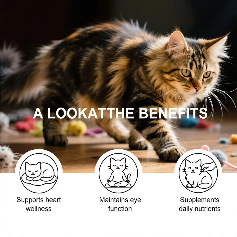 Cat Taurine Powder – Heart, Vision & Coat Support | 200g