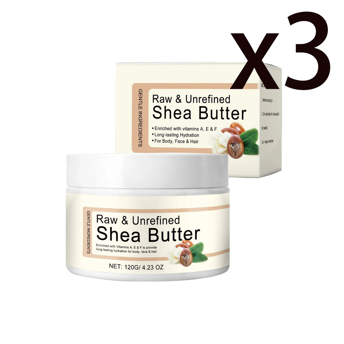Tallow & Shea Butter Body Lotion – Barrier Repair, 120g