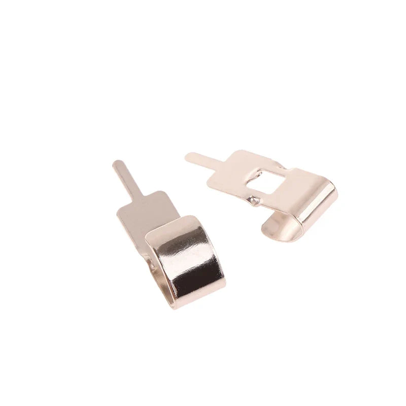 50 Pcs Spring Steel Battery Clips for 18650 Holder Contacts