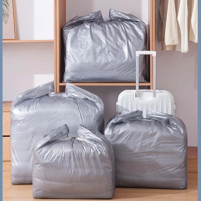 10-Pack Waterproof XL Quilt & Clothing Storage Bags for Moving