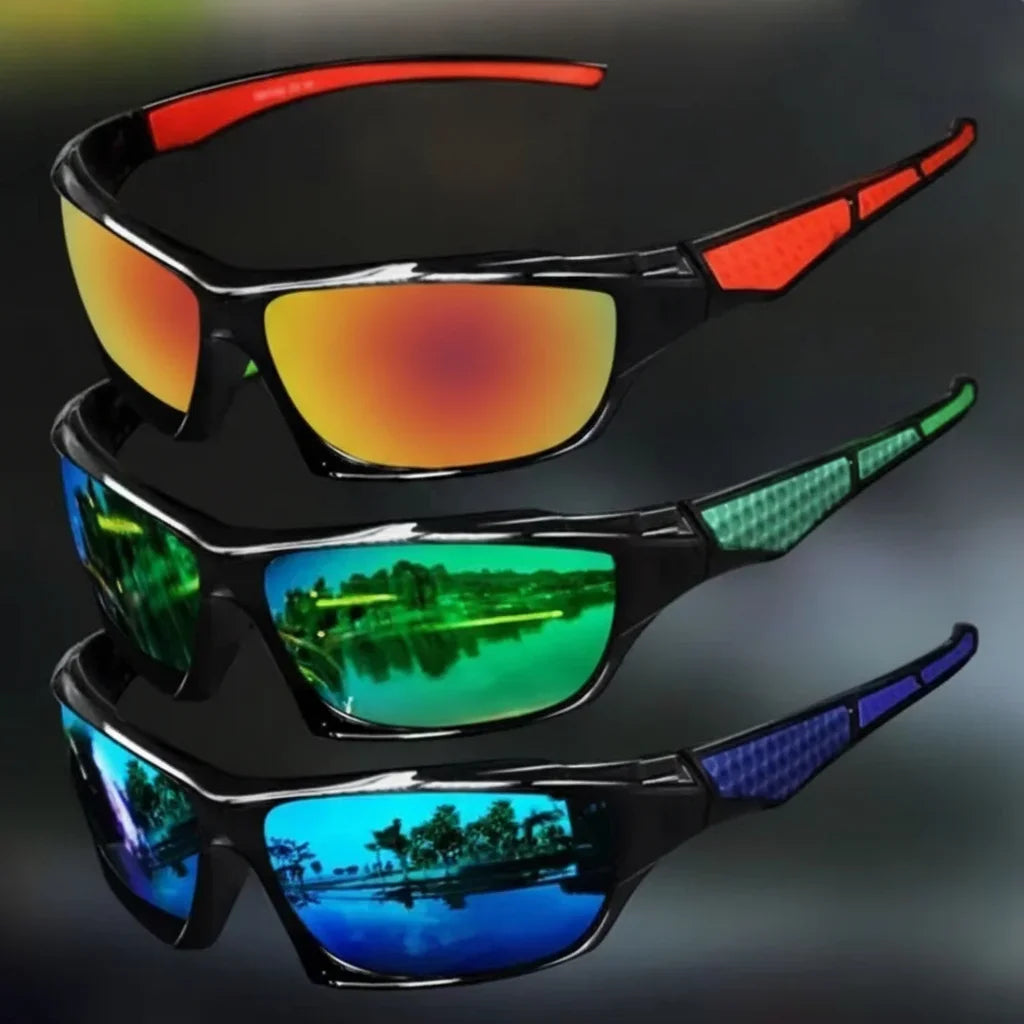 UV400 Round Sports Sunglasses – Unisex Cycling Eyewear