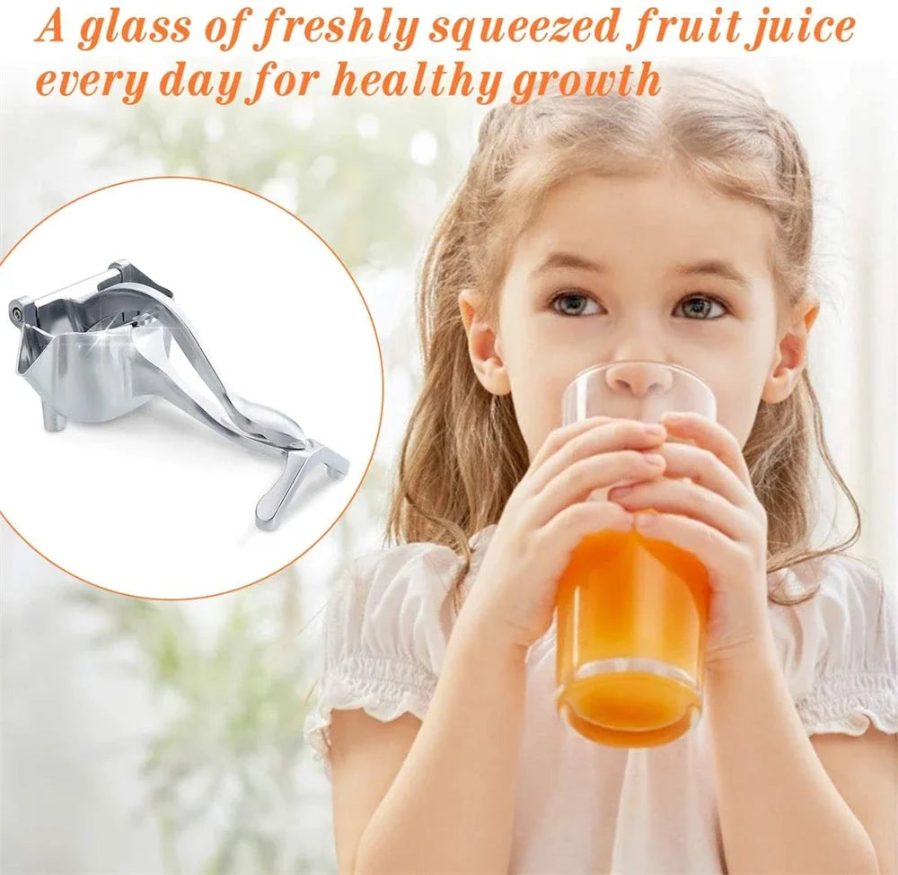 Aluminum Alloy Manual Hand Press Juicer – Citrus & Pomegranate