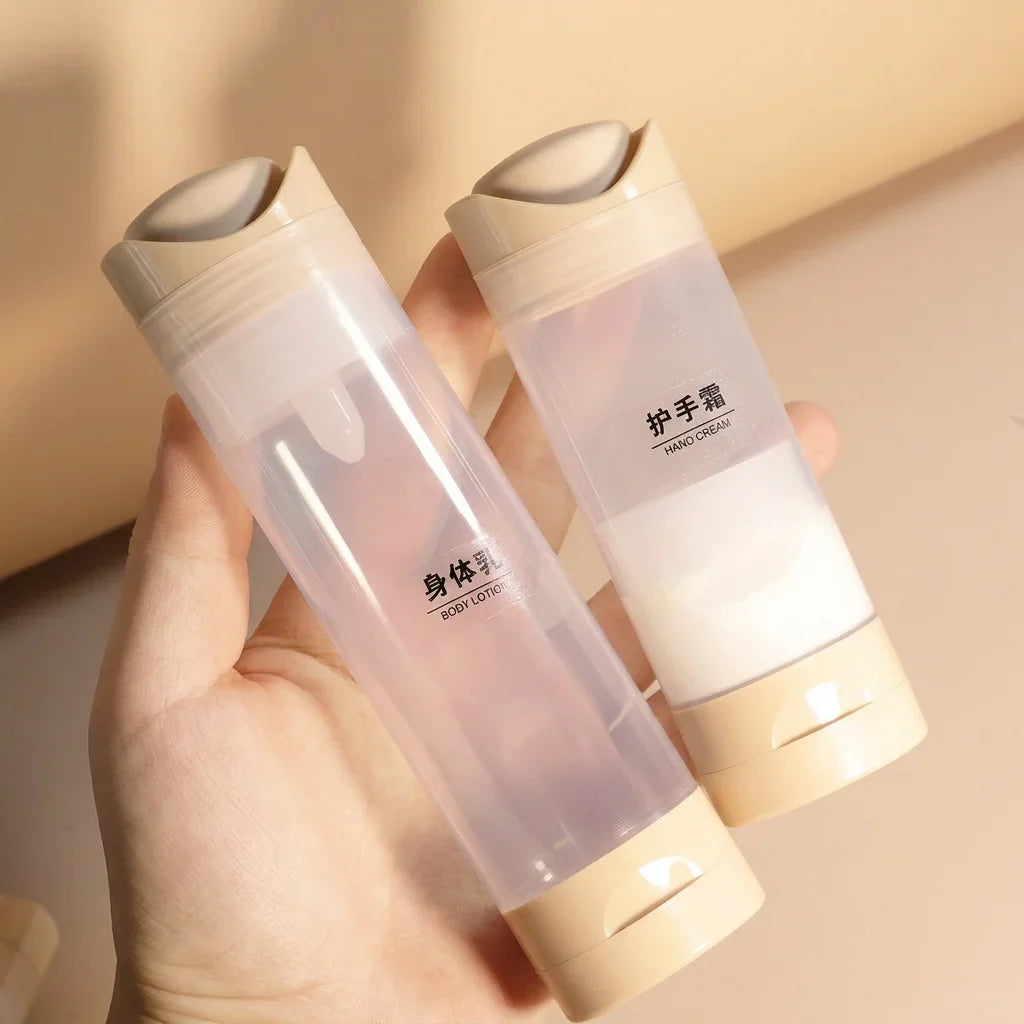 Airless Pump Refillable Travel Bottle – Vacuum Dispenser 50/80ml