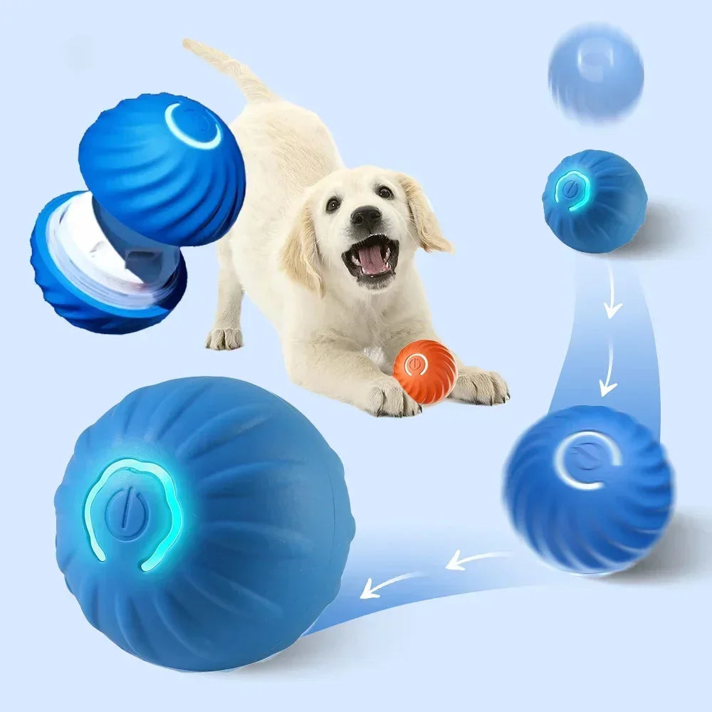Smart Interactive Bouncing Ball Toy for Dogs & Cats