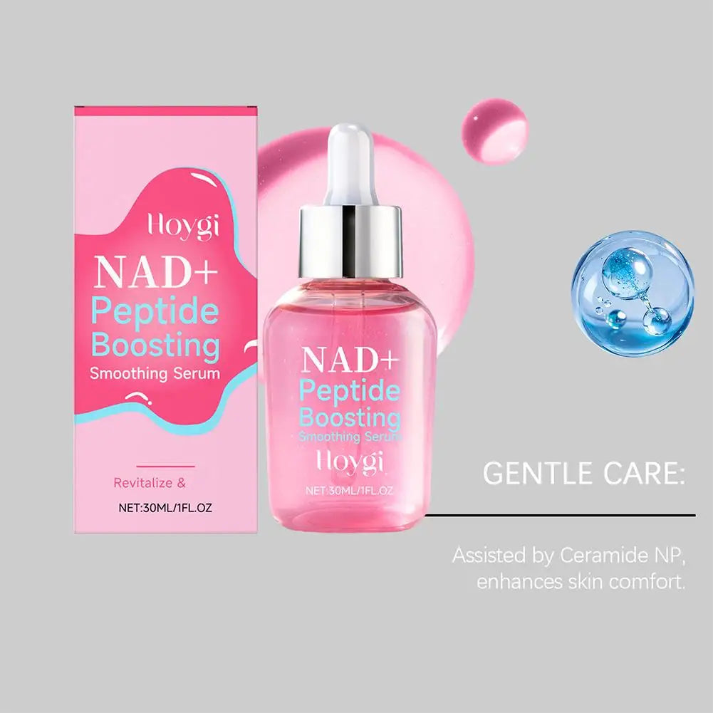 NAD+ Peptide Face Serum – Hyaluronic Acid Brightening Glow