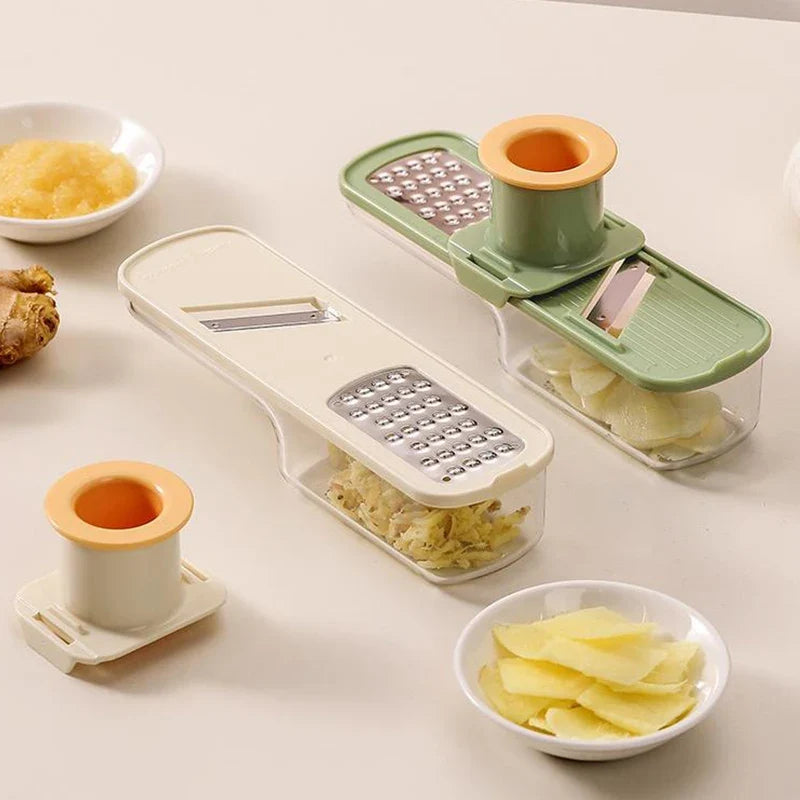 3-in-1 Mini Garlic Chopper Press Grinder | Kitchen Food Processor