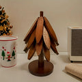 Bamboo Heat-resistant Mat Suitable Dishes Quartz Pots Tripod 4