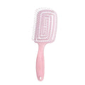 Hollow-Out Curved Detangling Brush – Scalp Massage & Volumizing