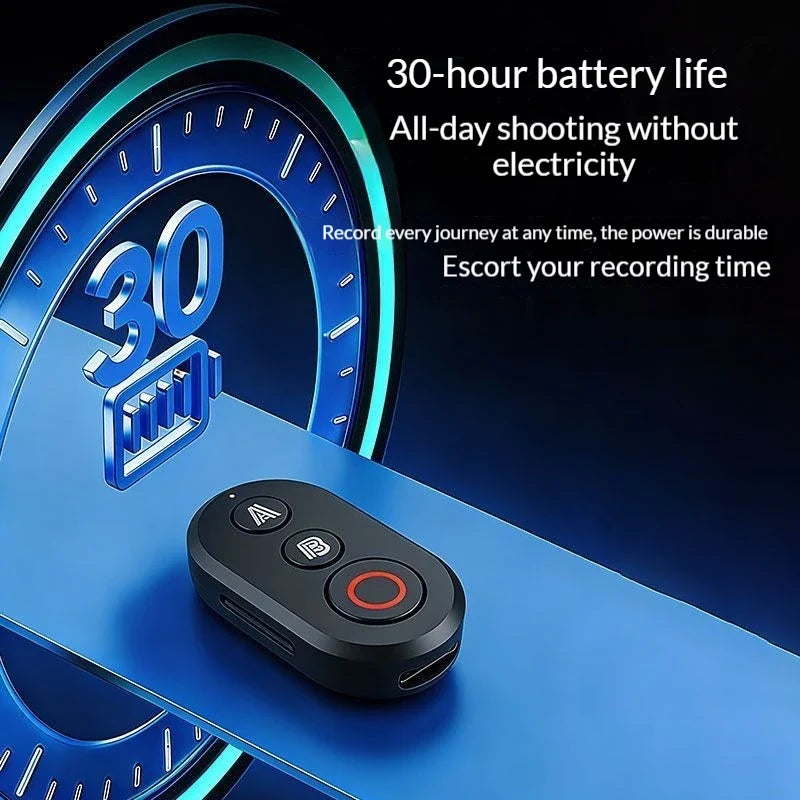 Bluetooth Remote Control for Insta360, GoPro & DJI + Wrist Strap