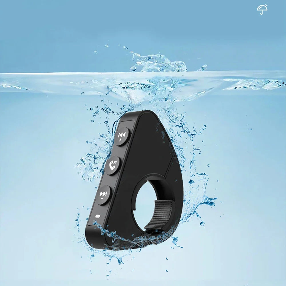 Waterproof Bluetooth Handlebar Remote – Bike & Motorcycle