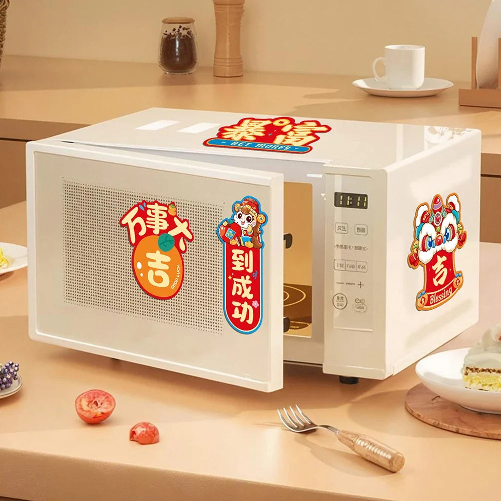 Chinese New Year Year of Horse Fridge Magnets | 6/8/16 Pcs