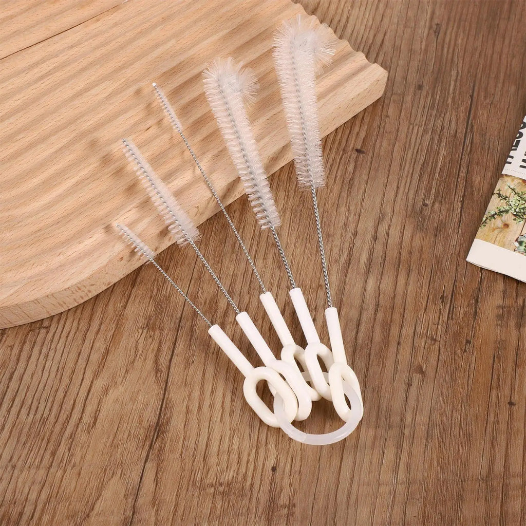 5-Piece Bottle Brush Cleaning Kit – Cup, Wine & Milk Bottle