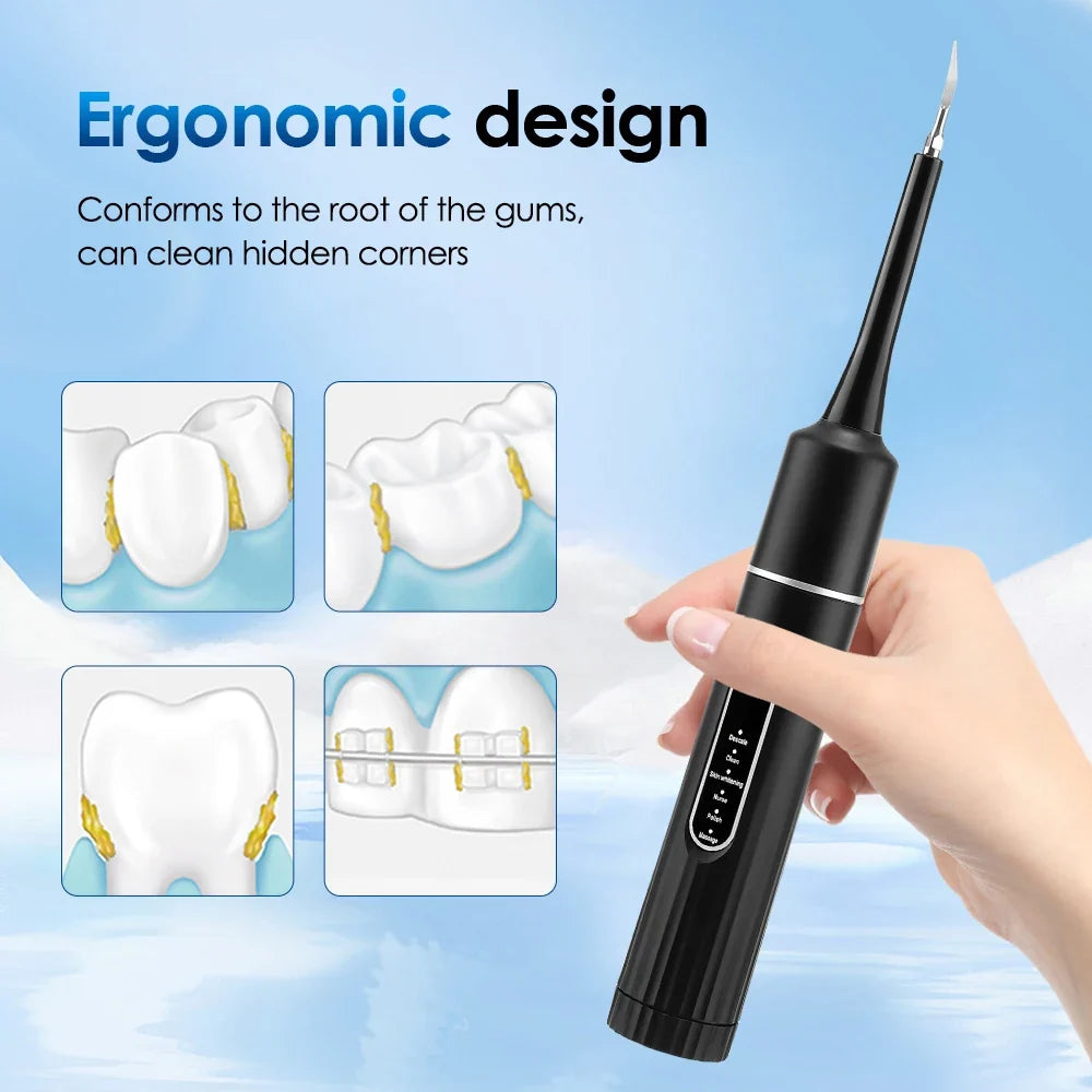 Ms.Dear Electric Tartar Remover & Whitening Toothbrush – 6 Modes