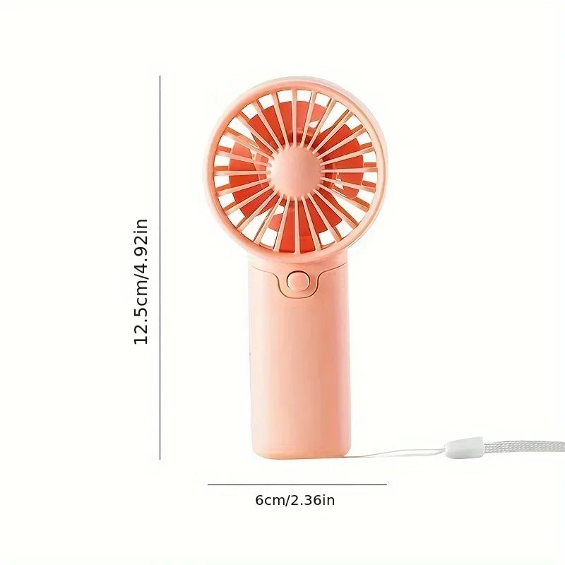 Cute Mini Portable Handheld Fan – Lightweight Pocket Fan