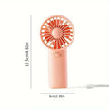 Cute Mini Portable Handheld Fan – Pocket Size, Low Noise