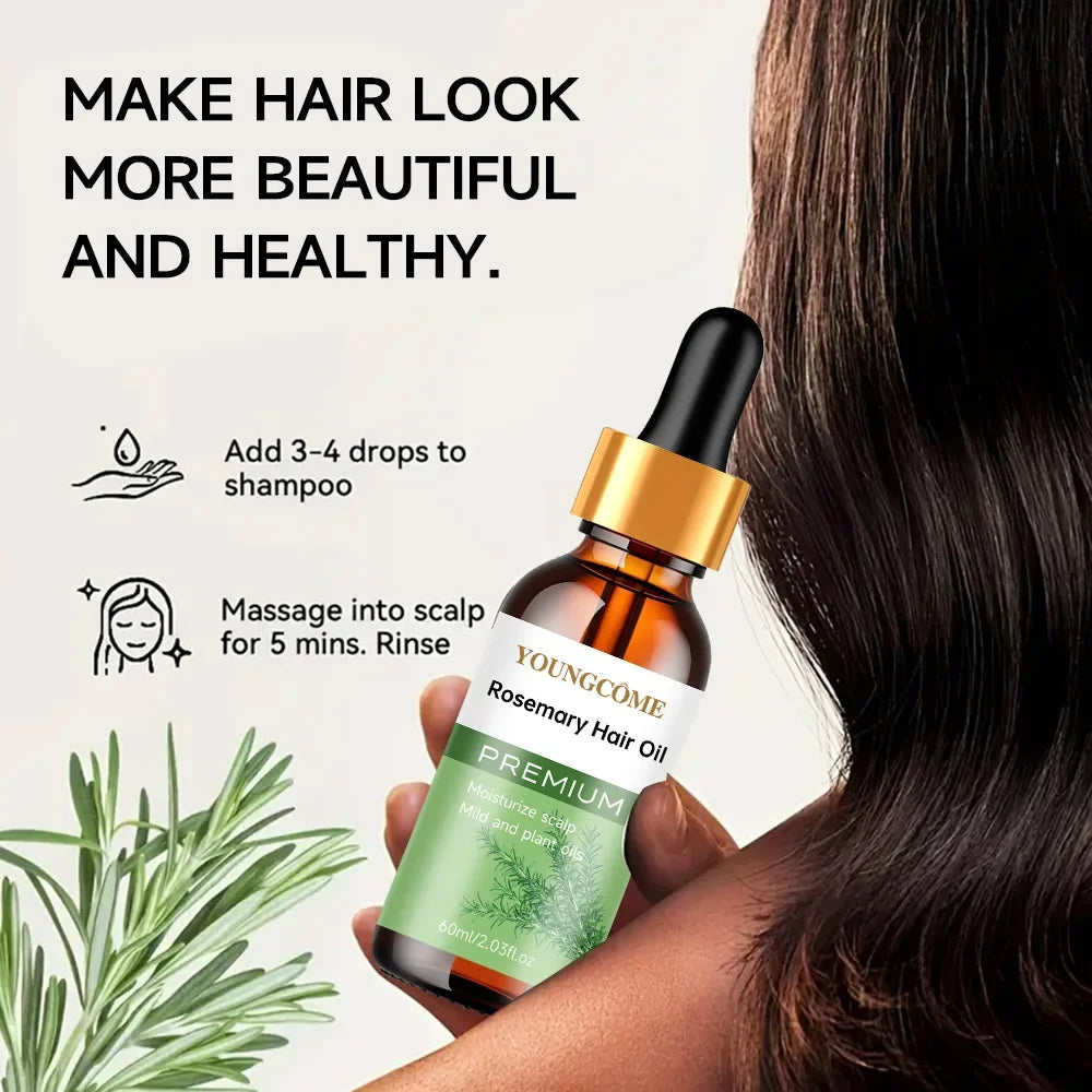 Rosemary Hair Oil Conditioner 1sets Dry Scalp Nourishing Plant