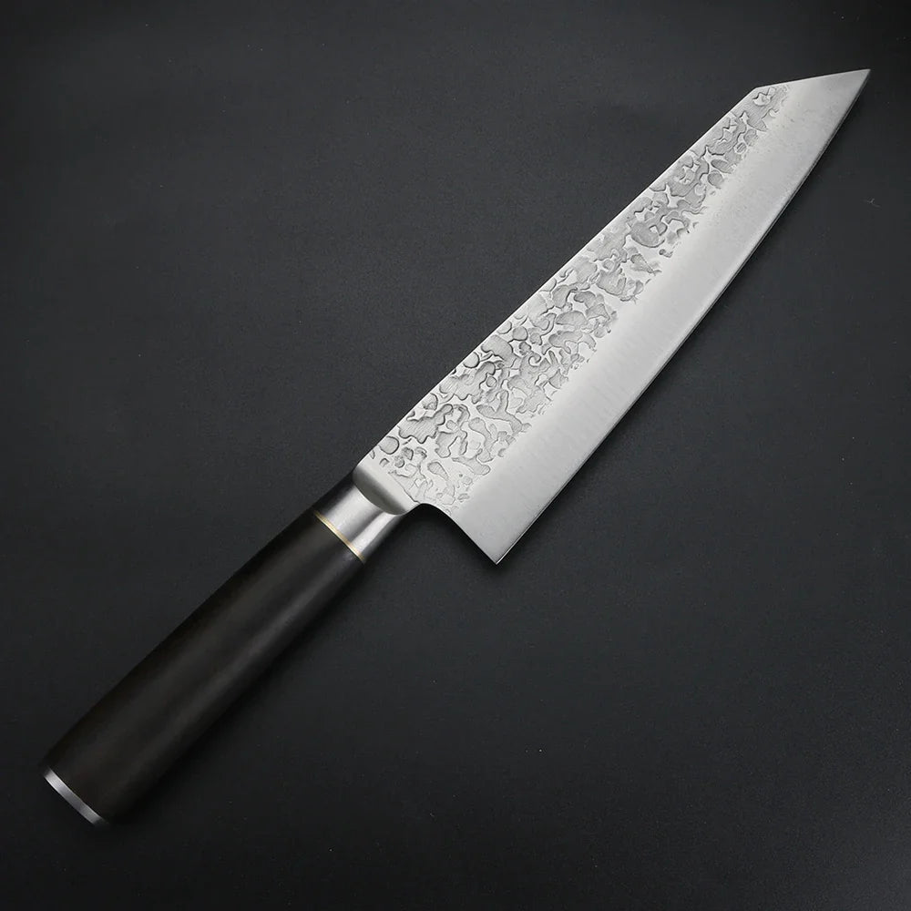 XUAN FENG Hand Forged 9CR18 Chef Knife – Wood Handle