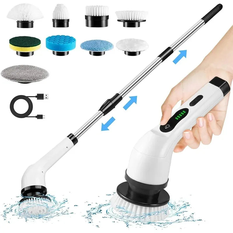 Cordless Electric Spin Scrubber | Multipurpose Cleaning Brush