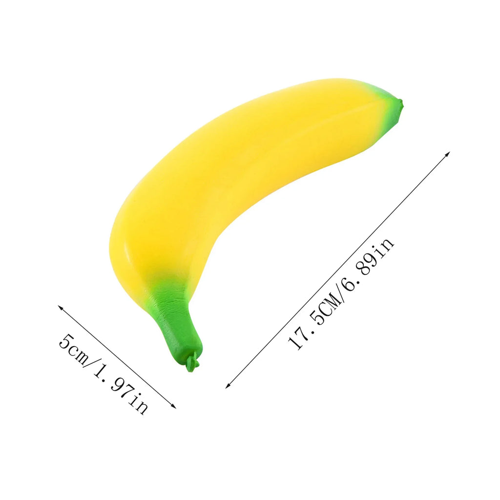 Squishy Banana Slow Rising Squeeze Toy – 2 Pack Sensory Fun