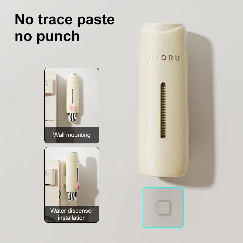 Home Perforation-free Water Dispenser Cup Extractor Wall-mounted