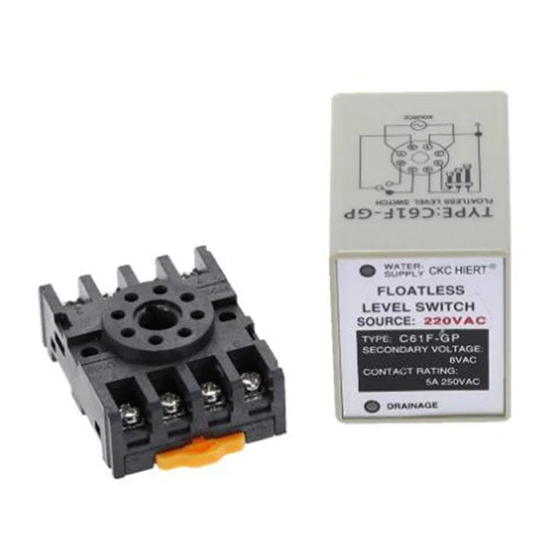C61F-GP AC220V Level Relay Floatless Switch Controller Base