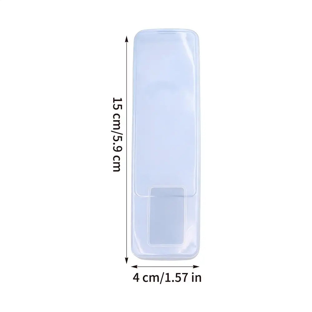 Universal Silicone Remote Control Cover – Clear Protective Sleeve
