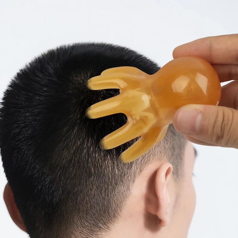 Octopus Scalp Massage Comb – Korean Hair Care Tool