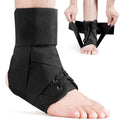 Adjustable Lace-Up Ankle Support Brace – Unisex Breathable Sport