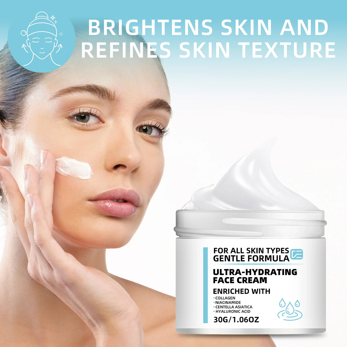 veérenae Ultra-Hydrating Face Cream – All Skin Types