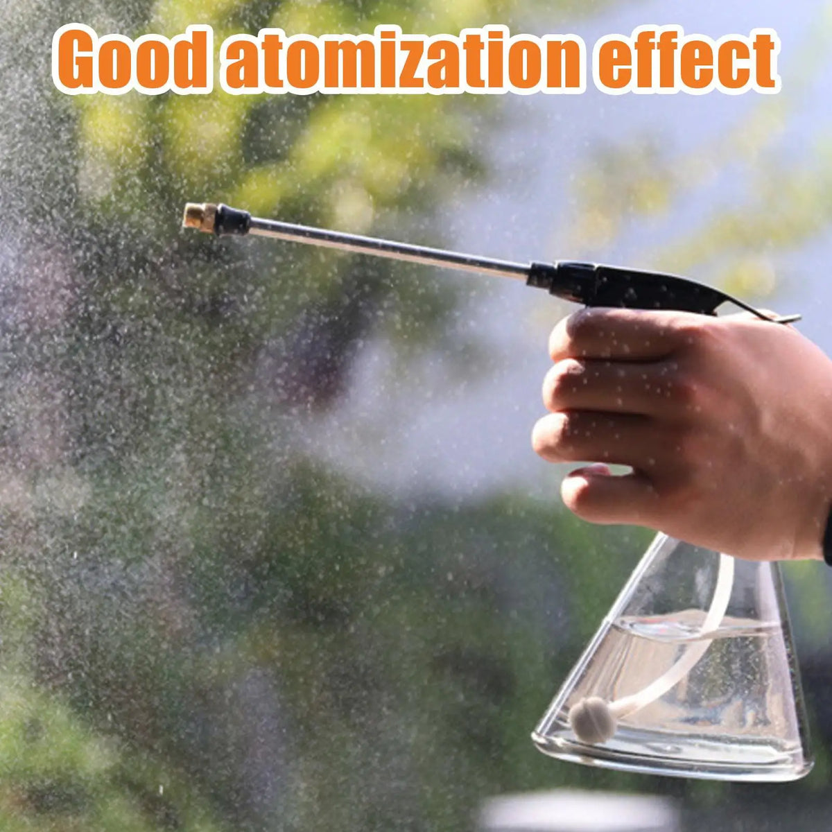 300ml Refillable Spray Bottle – Leakproof Adjustable Nozzle Trigger