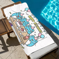 Bugcat Capoo Anime Beach Towel – Quick Dry, Soft, 11 Sizes