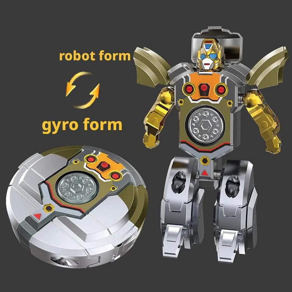 Robot Transformation Fidget Spinner – Sensory Toy for Kids