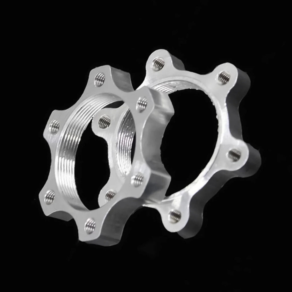 6-Hole Bike Disc Brake Rotor Adapter – Aluminum Alloy