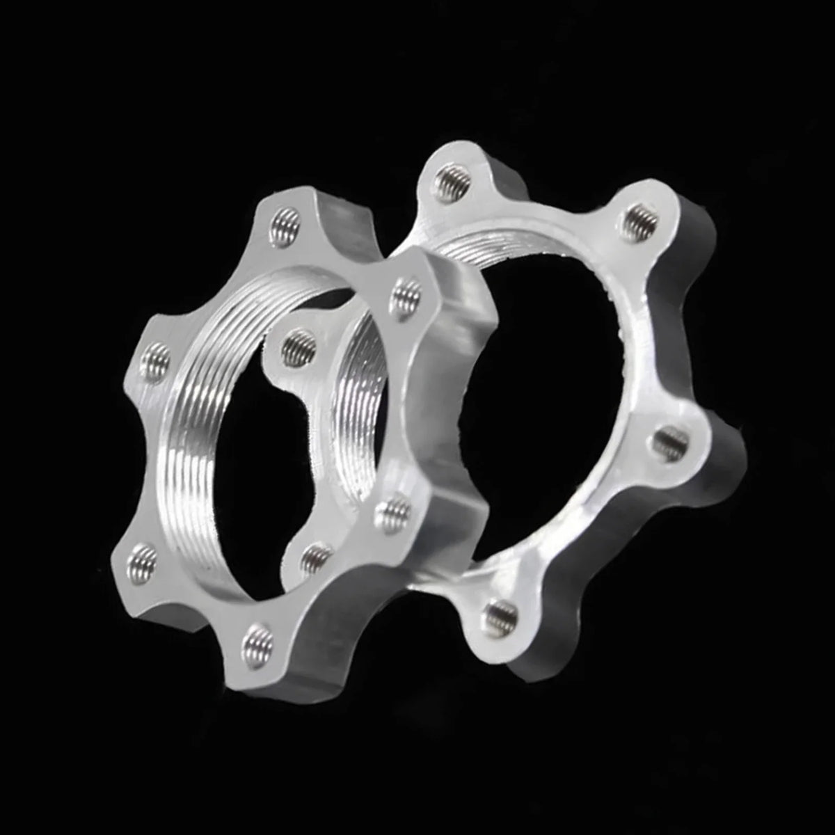 6-Hole Bike Disc Brake Rotor Adapter – Aluminum Alloy
