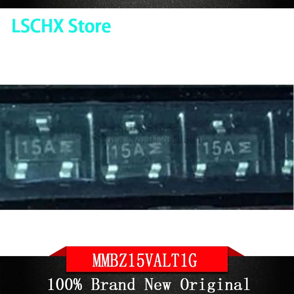 50pcs SOT-23 Zener Diodes MMBZ12V–MMBZ33V SMD Pack