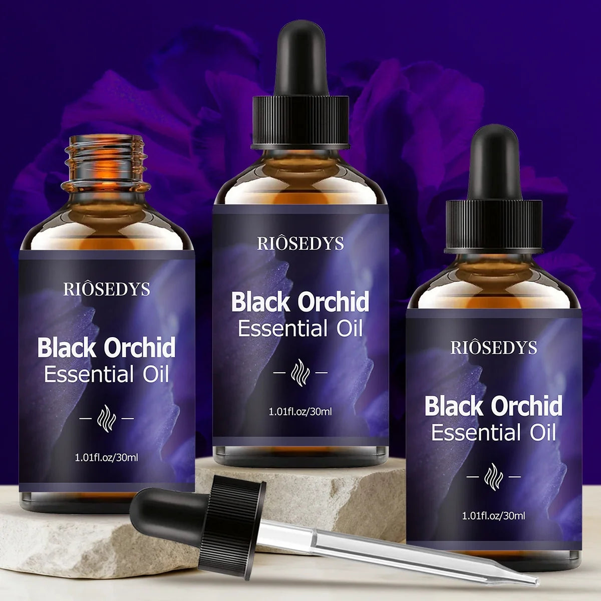 Black Orchid Essential Oil – Massage, Hair & Skin Care