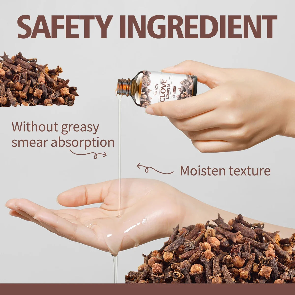 Hllozzi 30ml Pure Clove Essential Oil – Diffuser & Massage