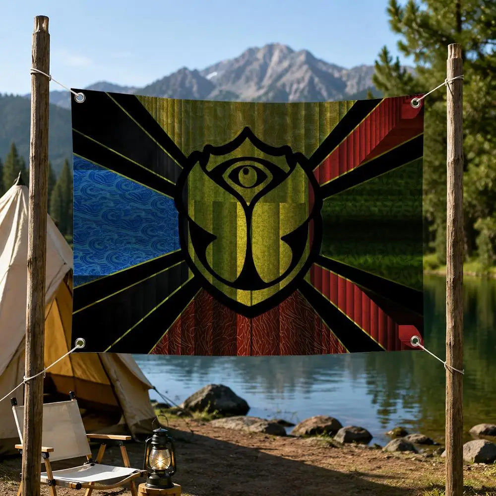 Tomorrowland Festival Flag Banner – Indoor & Outdoor Wall Decor