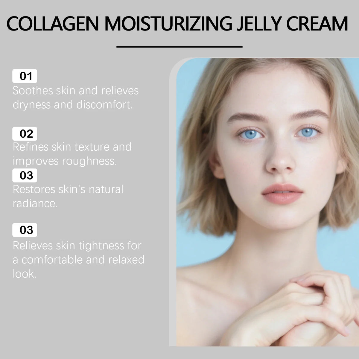 Viareline Collagen Moisturizer Cream – Firm, Brighten & Hydrate