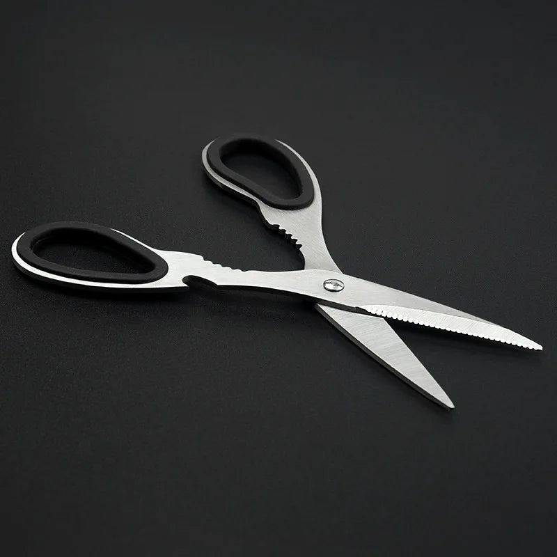 Heavy-Duty Kitchen Shears – Stainless Steel Poultry Scissors