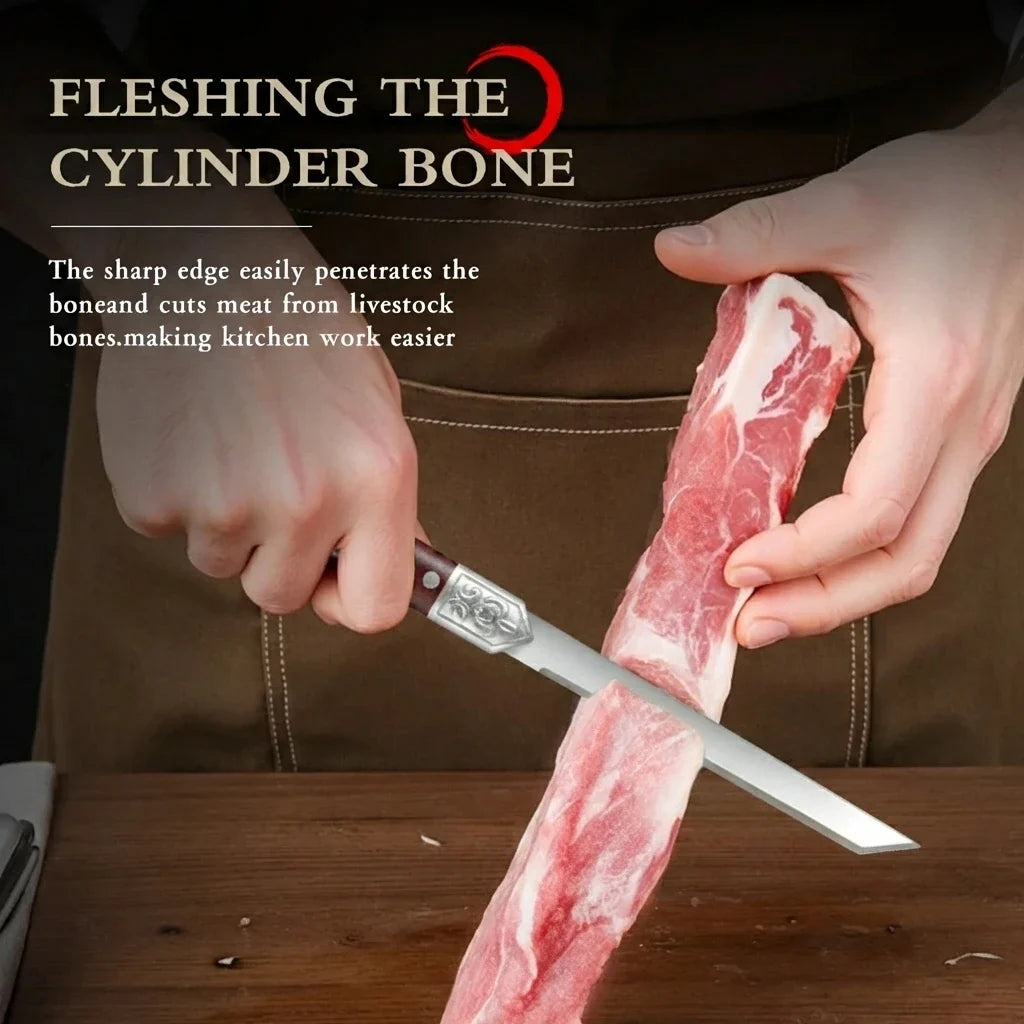 Stainless Steel Paring Knife – Sharp French-Style Fruit & Sushi