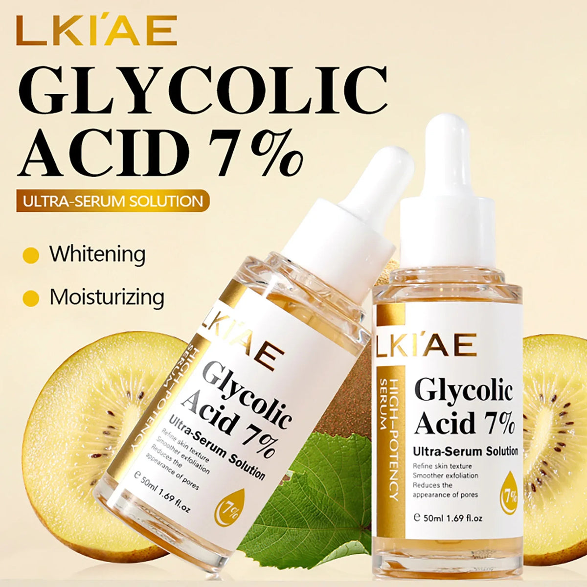 AILKE Brightening Face Serum | Niacinamide & Glycolic Acid 50ml