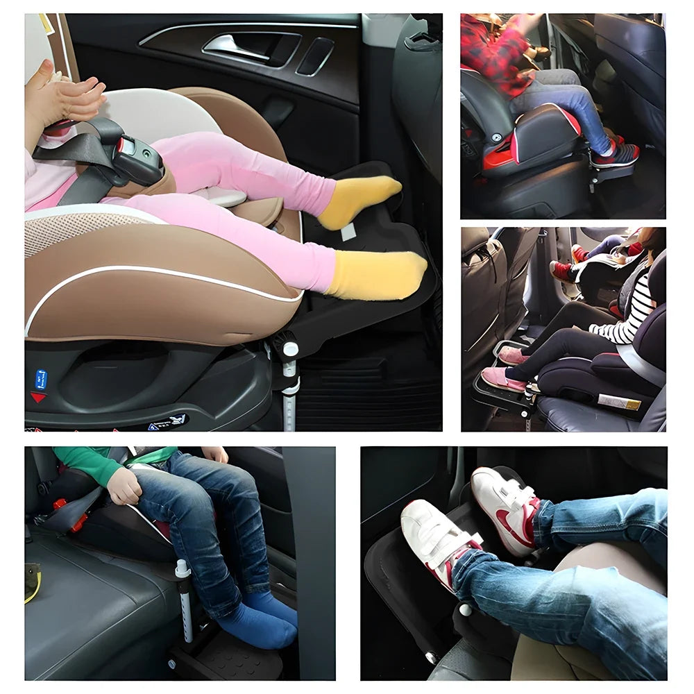 Foldable Baby Car Seat Footrest – Universal Child Foot Pedal
