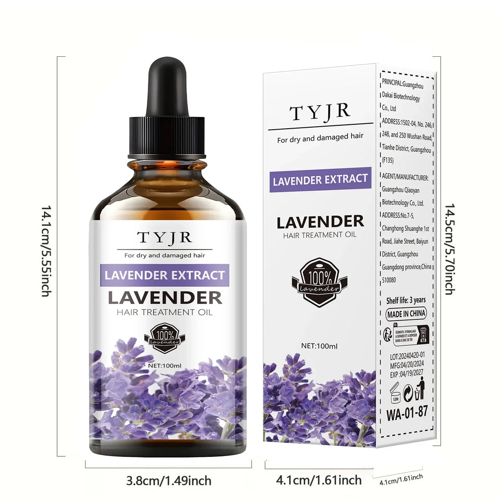 Pure Lavender Essential Oil – Skin, Massage, Hair & Diffuser
